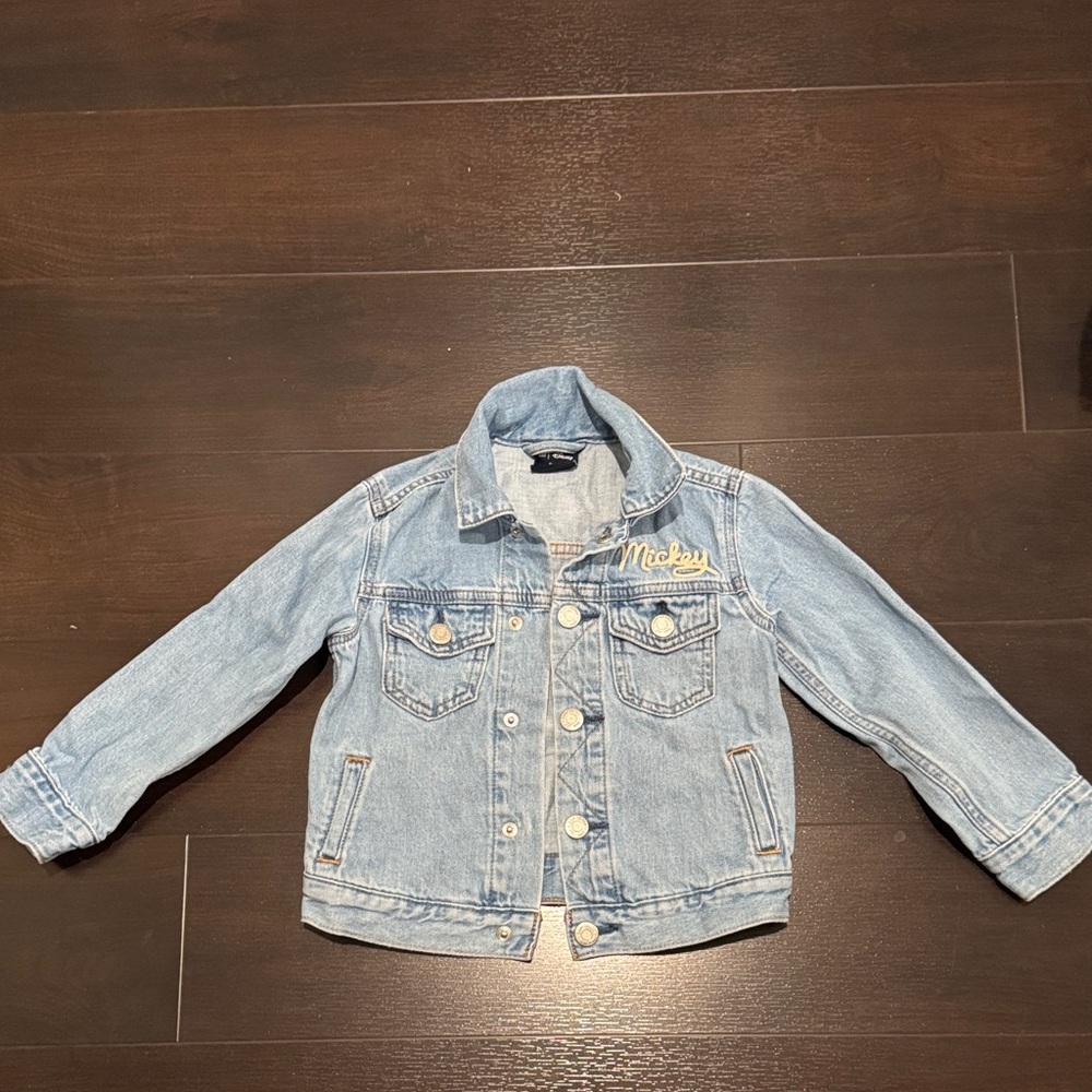 Baby Gap Light Blue Mickey Denim Jacket